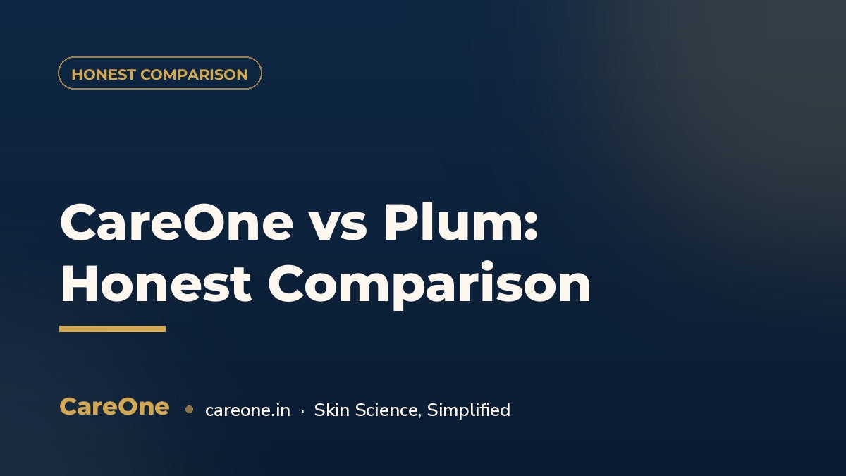 CareOne vs Plum: Honest Comparison — CareOne blog cover