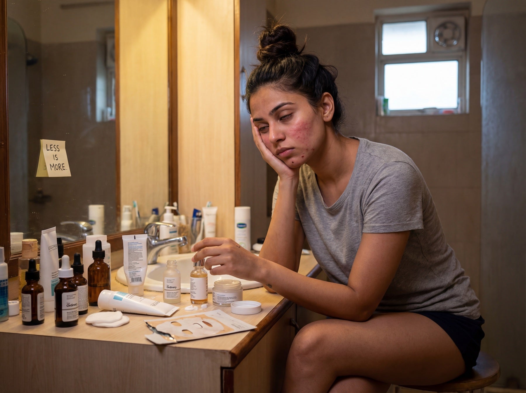 Your skin isn't sensitive — it's overworked by too many products