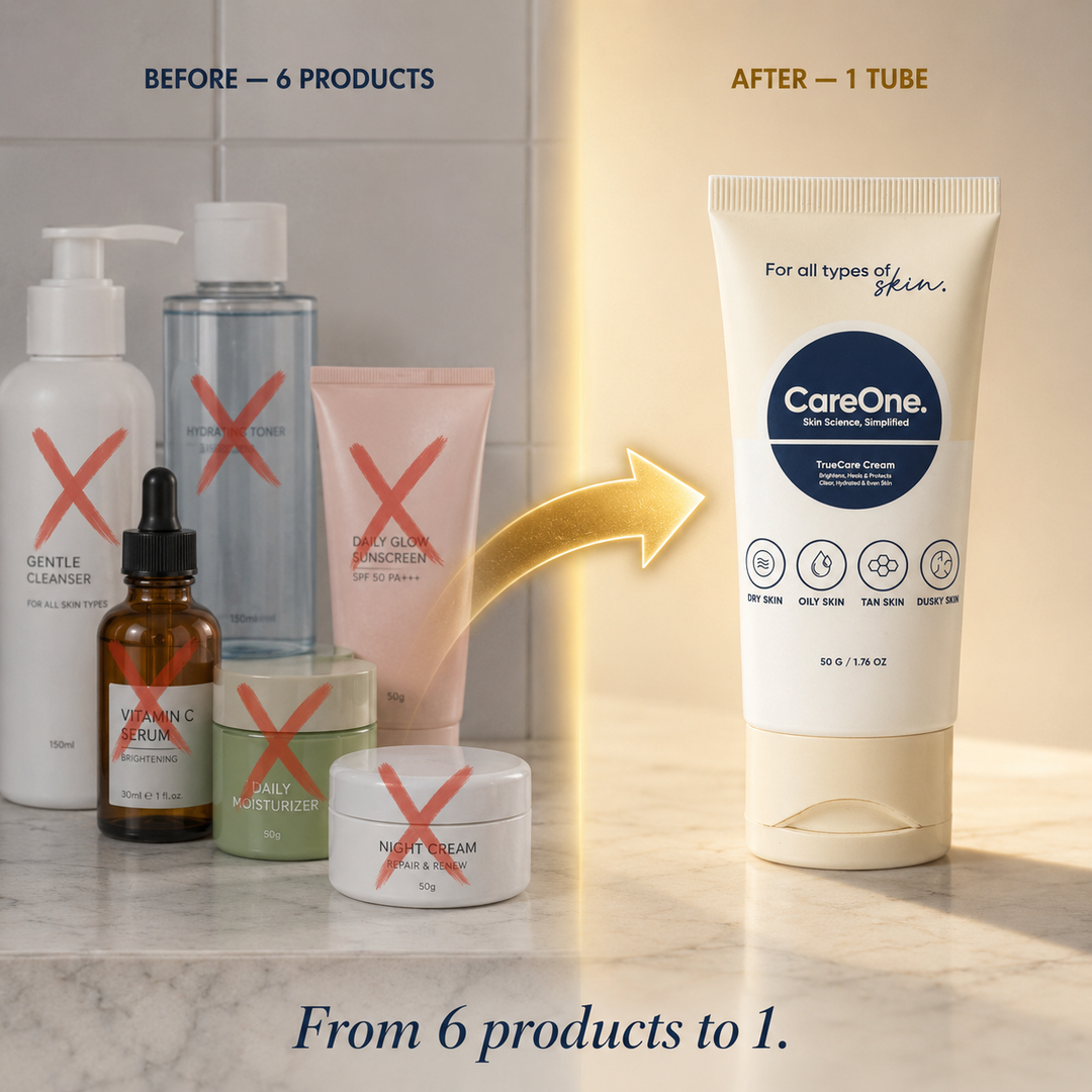 One cream replaces your shelf