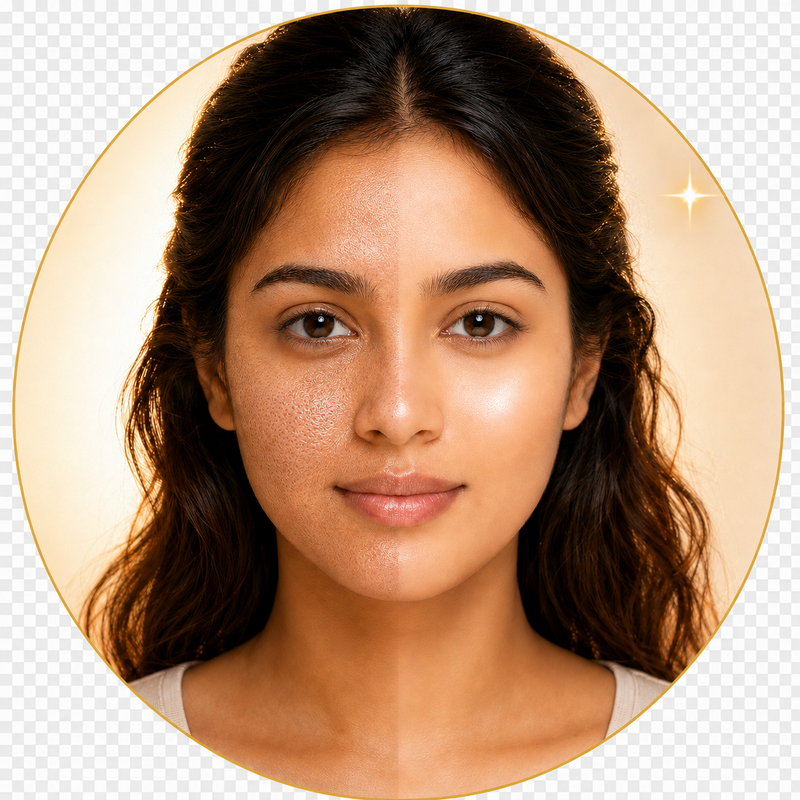 Smooth pores