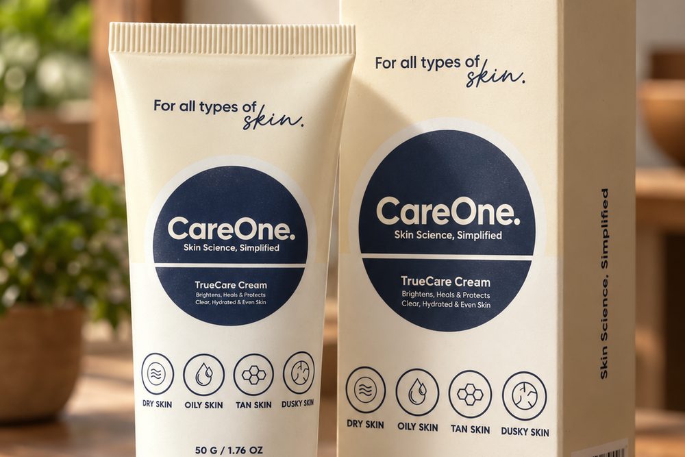CareOne TrueCare Cream tube and carton